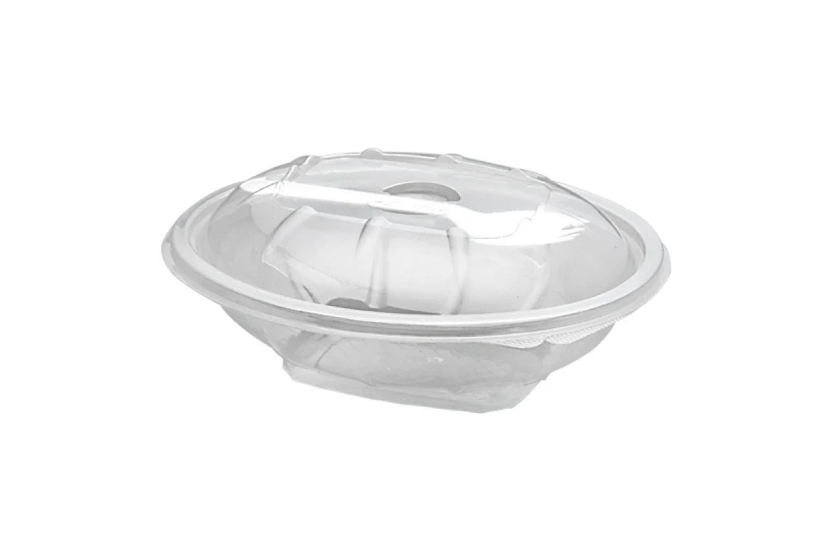 NarClear 13oz. Hinged Salad Container NC 201